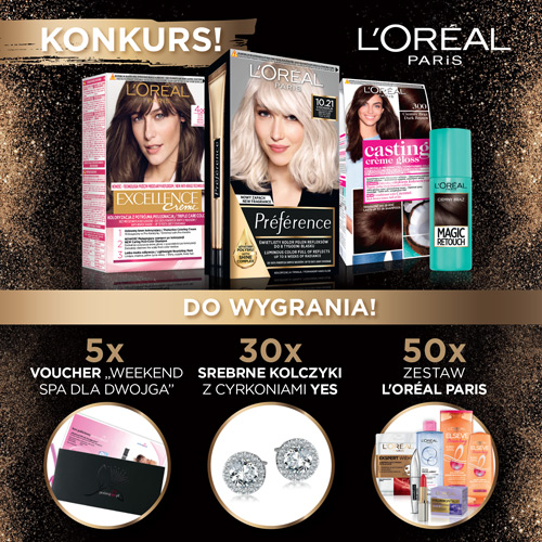 Konkurs „Koloryzacja L’Oréal w Hebe!”